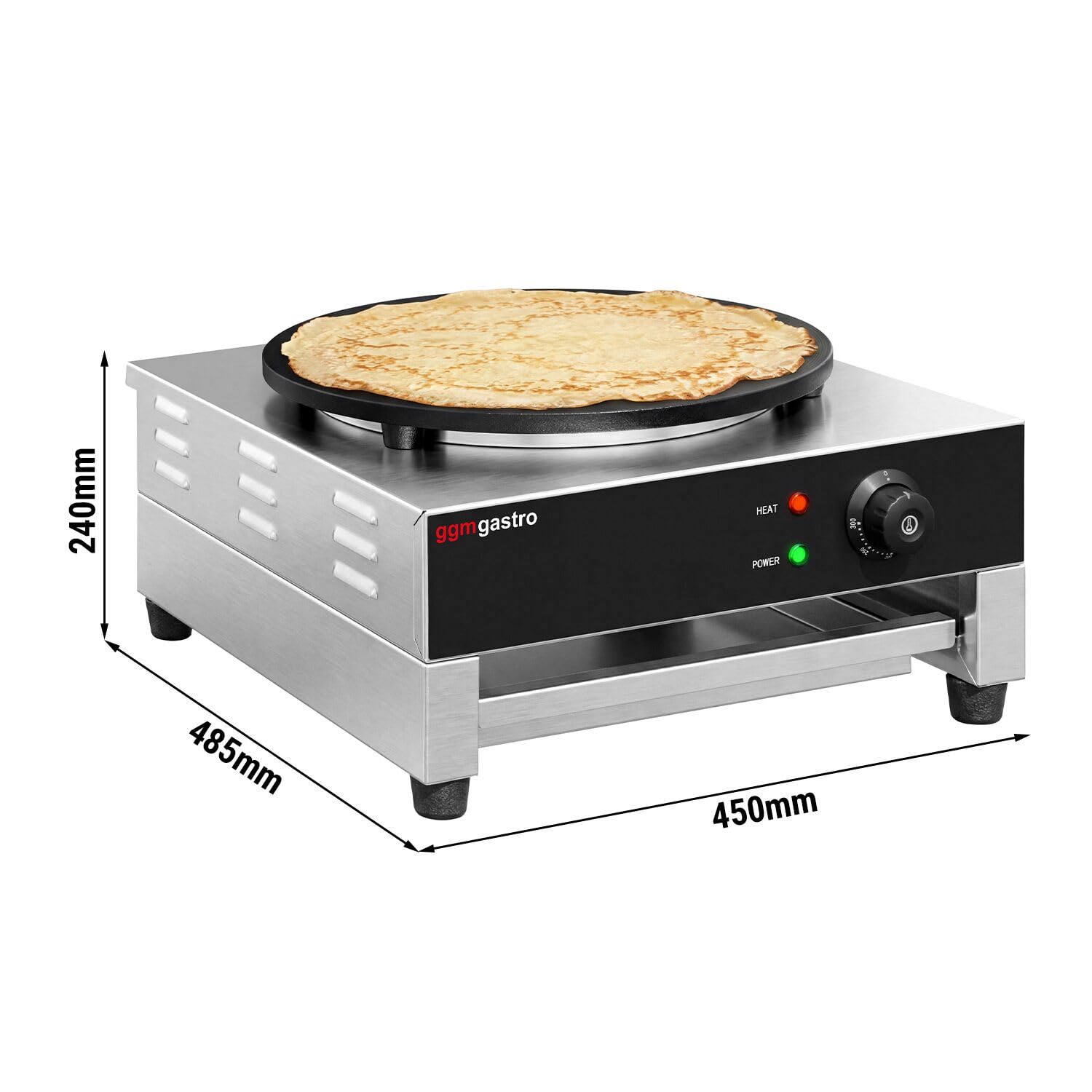 GGM Gastro Crêpes-Gerät 400 mm