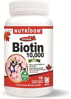 NUTRIDOM Biotin 10,000mcg 150 Vcaps