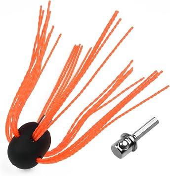 Aluminum Chimney Power Brush, Chimney Brush Replacement Kit Driven By Drill, Electrical Rotary DIY Rotary Sweep Set, Drill Drive Sweeping Cleaning Tool for Sweeping Fireplace