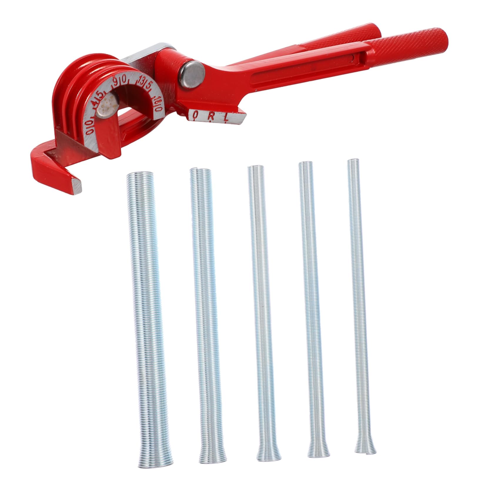 VILLCASE Practical Tubing Bender Set Bending Tool for Copper Aluminum 3-slot Design Easy to Use Portable
