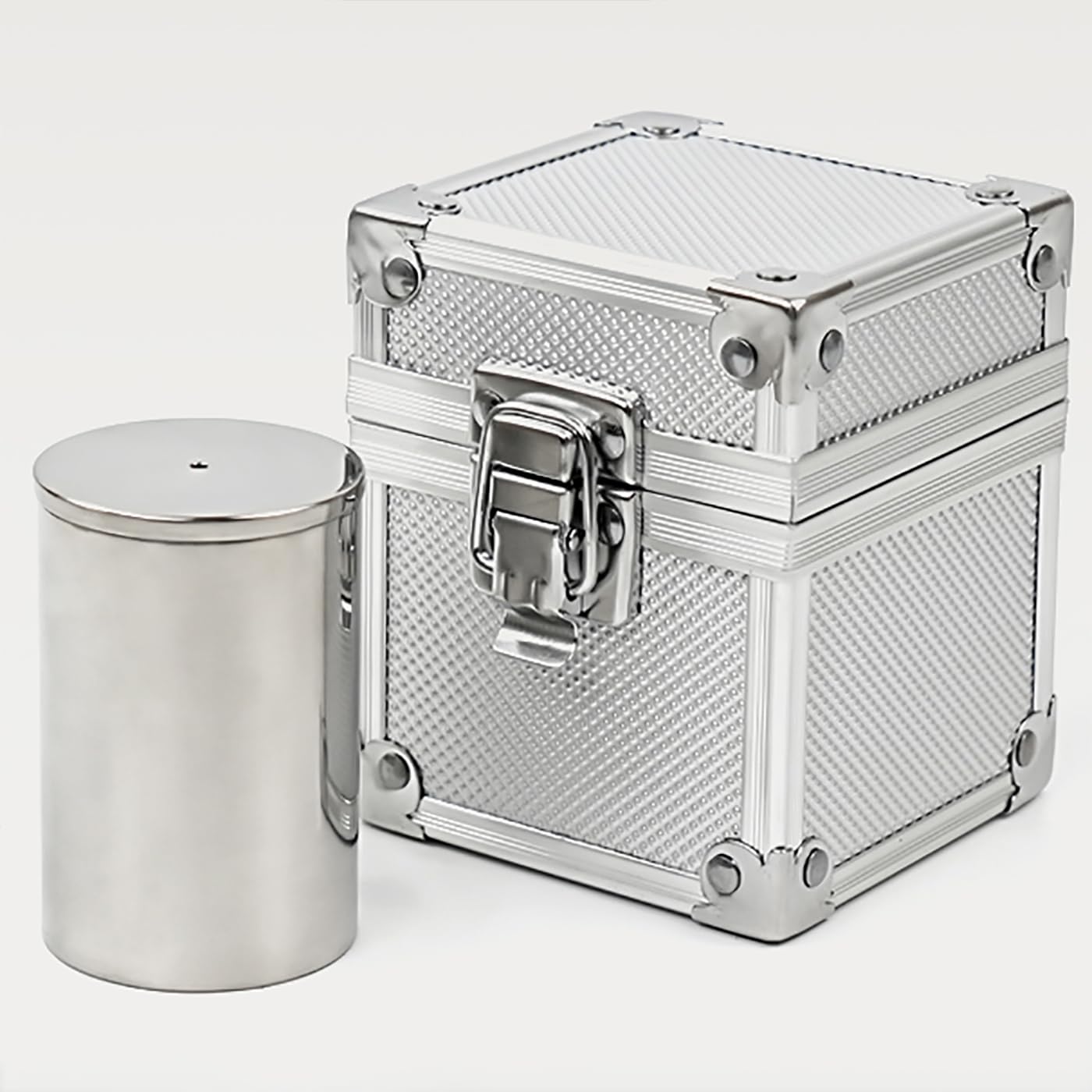 Edelstahl Farbe Dichte Cup, 100ml Dichte Spezifisches Gewicht Cup, Densimeter Flüssigkeit Pyknometer, Mit Storage Box, Bestimmung Der Dichte Volumen Von Farben Oder Ähnlichen Materialien