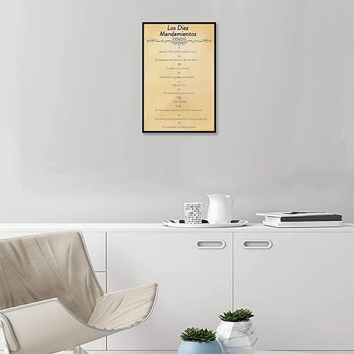 Miniatura 10 de Bmotaso Salmo 121 En Español Para Pared Versículo de la Biblia Arte de Pared Escritura Escritura Bíblica Salmo 121 Pintura en lienzo Sala de oración