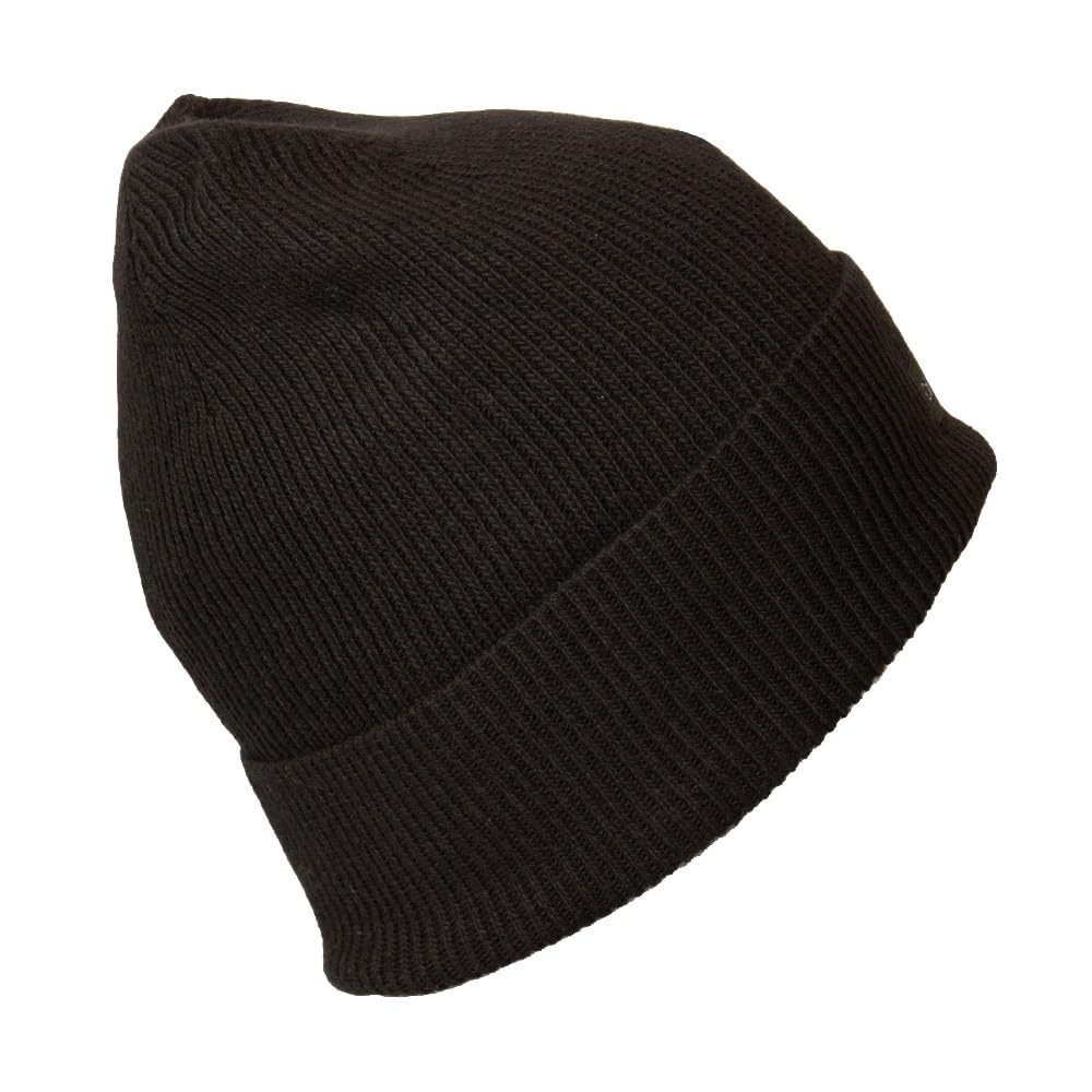 Calvin Klein Cappello CK Cuffia Berretto con Risvolto Articolo KK60K608519 Essential Knit Beanie