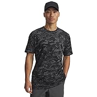 Under Armour Uomo ABC Camo Short Sleeve, Maglietta Manica Corta ad Asciugatura Rapida