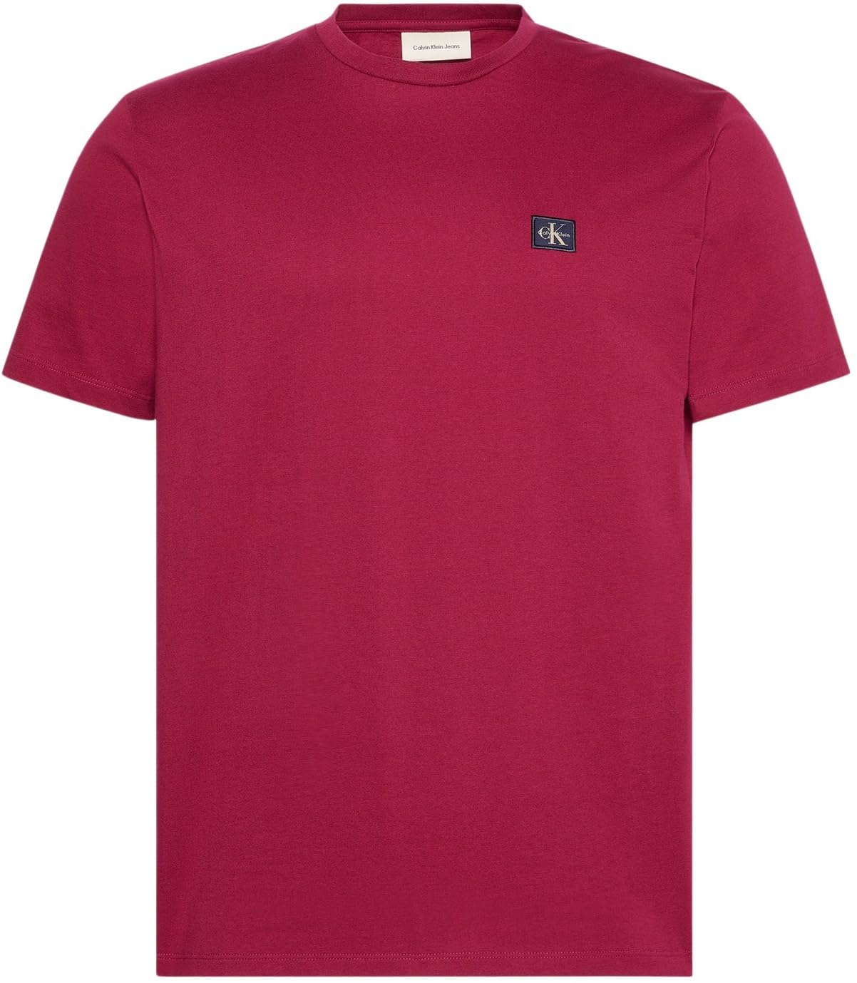Calvin Klein Herren Ss Badge 30s Jersey Classic Tee Lv04rc272g T-Shirts (1er Pack)