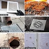 3 sztuki A4 siatka druciana ze stali nierdzewnej siatka gryzoni siatka tkana 1 mm siatka wzmacniająca siatka filtr do drzwi zapobiega owadom i wężom, 210 x 300 mm