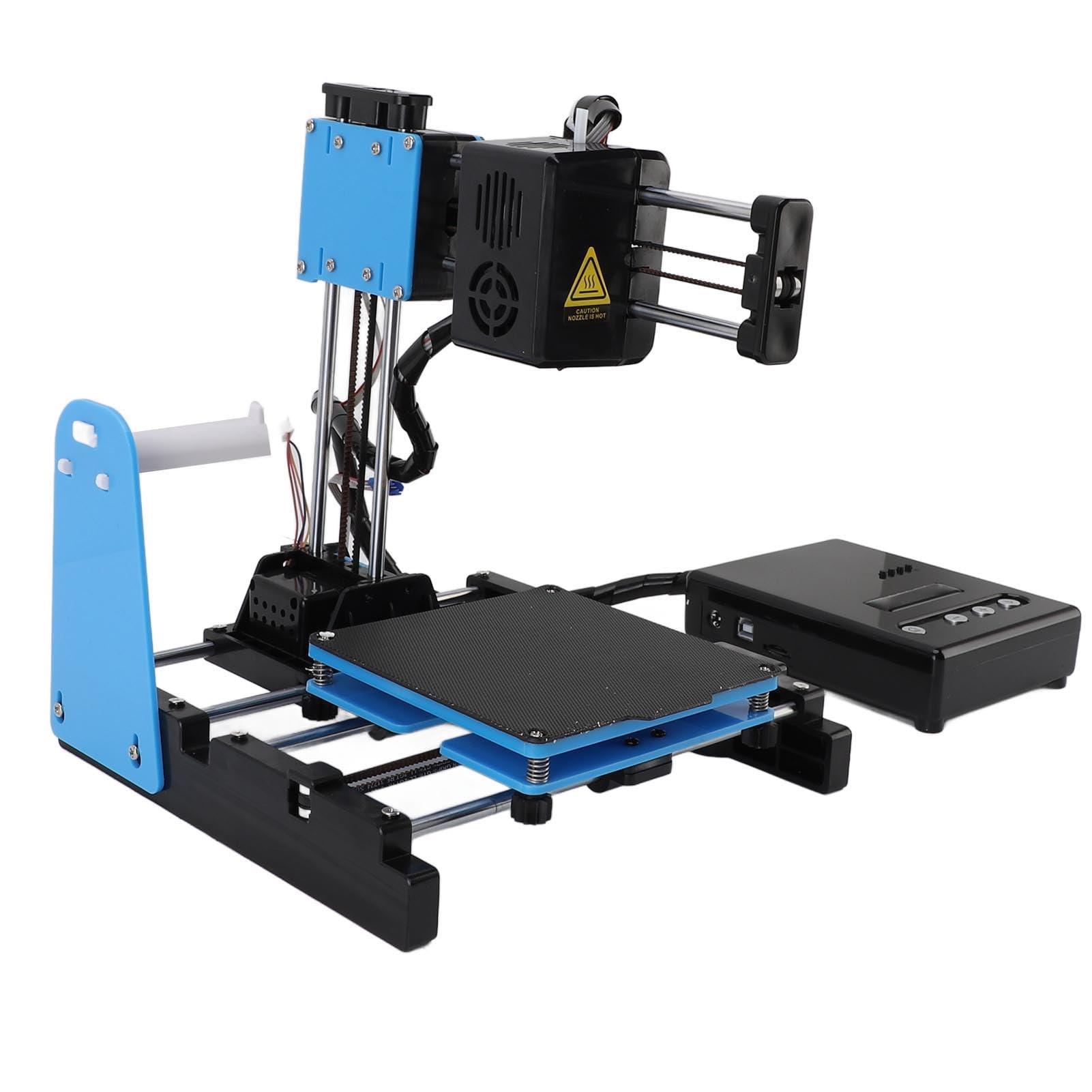 Focket Stampante 3D per Bambini, Design Compatto con connettività USB per Appassionati di Fai -da -te (Spina europea)