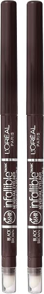 L'Oreal Infallible Mechanical Pencil Eyeliner Black Brown