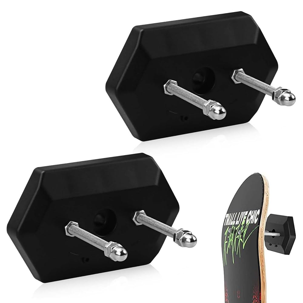 Amazon.co.jp: EsiFare スケボー 壁掛け フック スケートボード