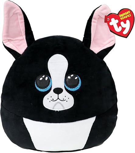 TY Squishy Beanie Tink - Perro blanco y negro - Pequeño