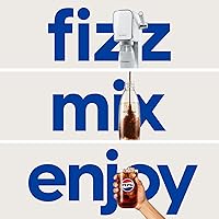 Vista 2 de SodaStream - Fabricante de agua con gas ART Kit de inicio Sistema de CO2 CQC Incluye 1 cilindro de CO2, 1 botella de 32 y 1 x 16 onzas líquidas