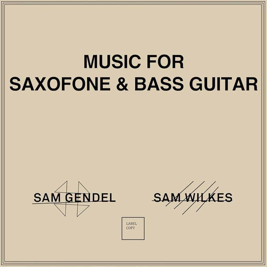 Amazon.co.jp: Music For Saxofone & Bass Guitar: ミュージック