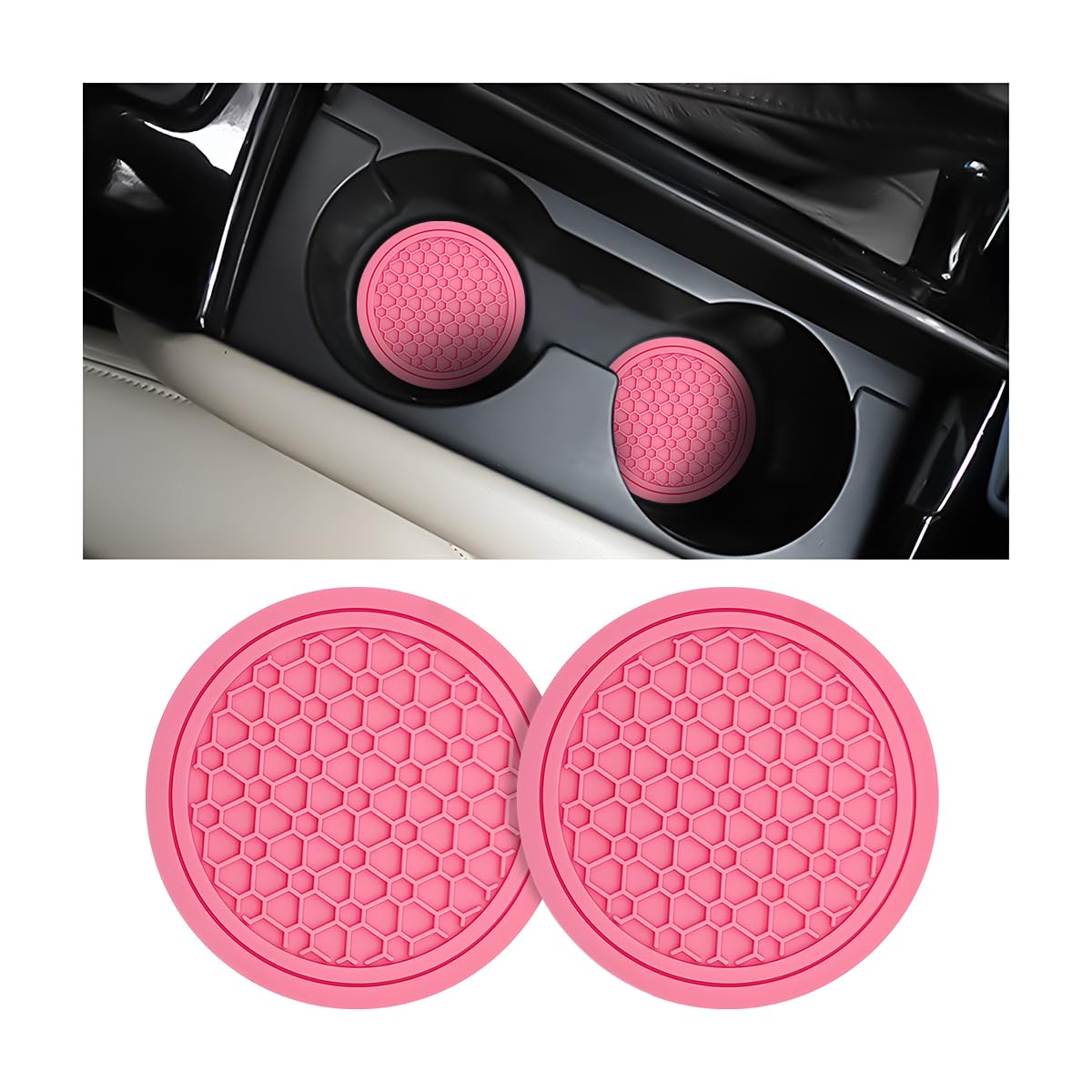 Mandark 2PCS Car Cup Holder Coasters | Mubboo
