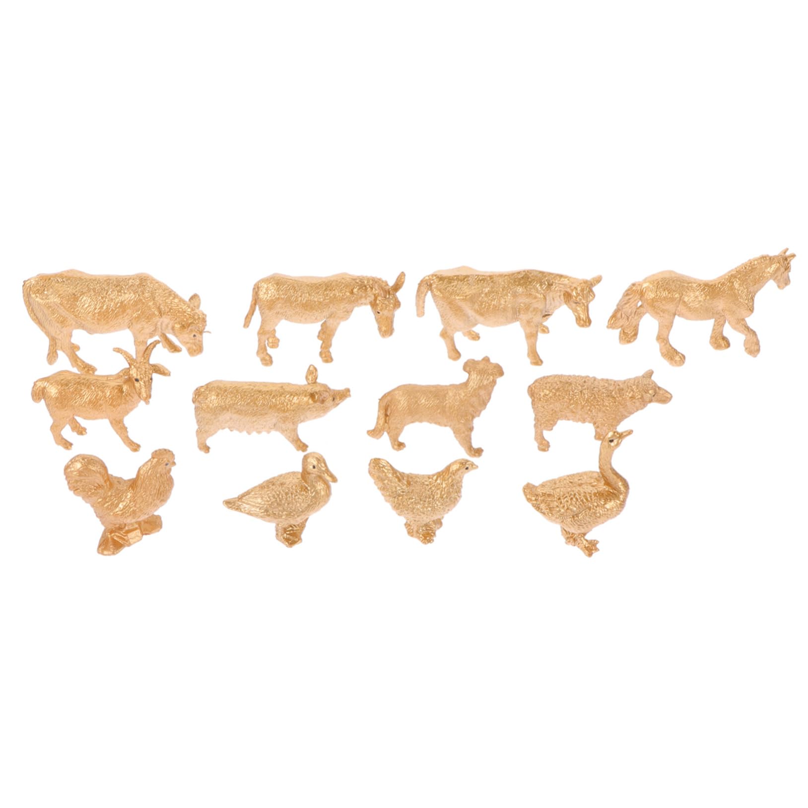 Amazon.co.jp: PHENOFICE 12個 動物モデル 森の動物の置物