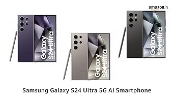 Samsung Galaxy S24 Ultra 5G AI Smartphone with Galaxy AI (Titanium