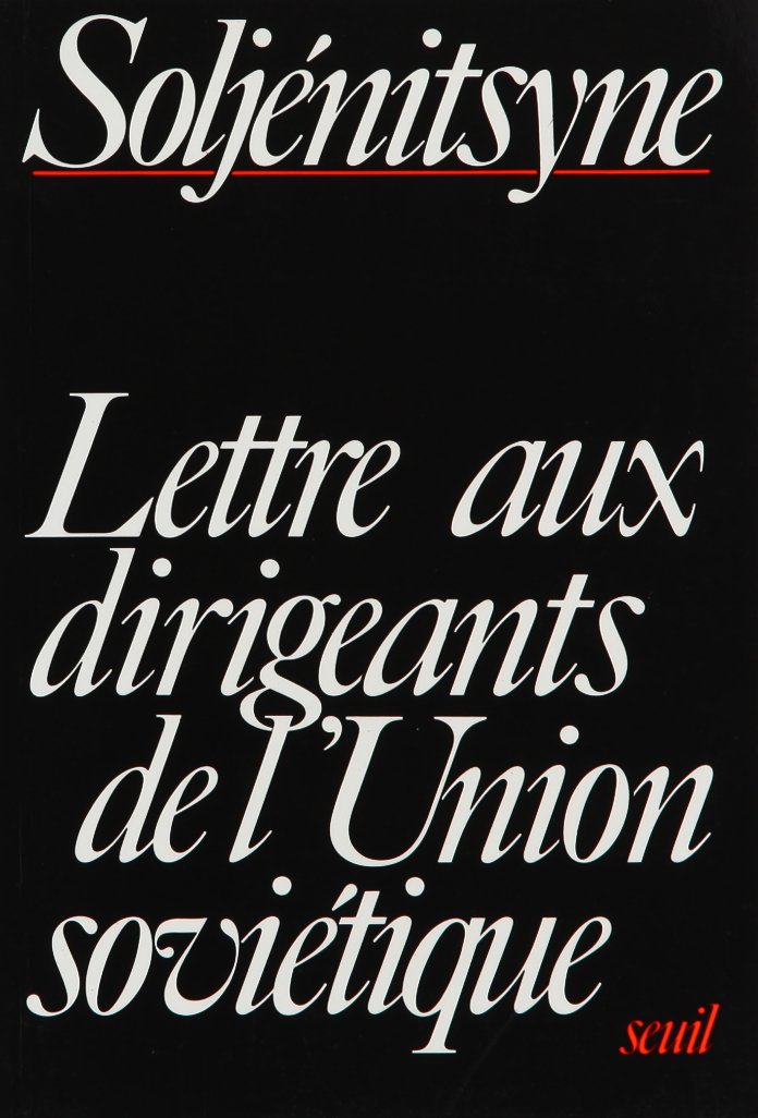 Buy Lettre aux dirigeants de l'union soviétique — BookShops.in