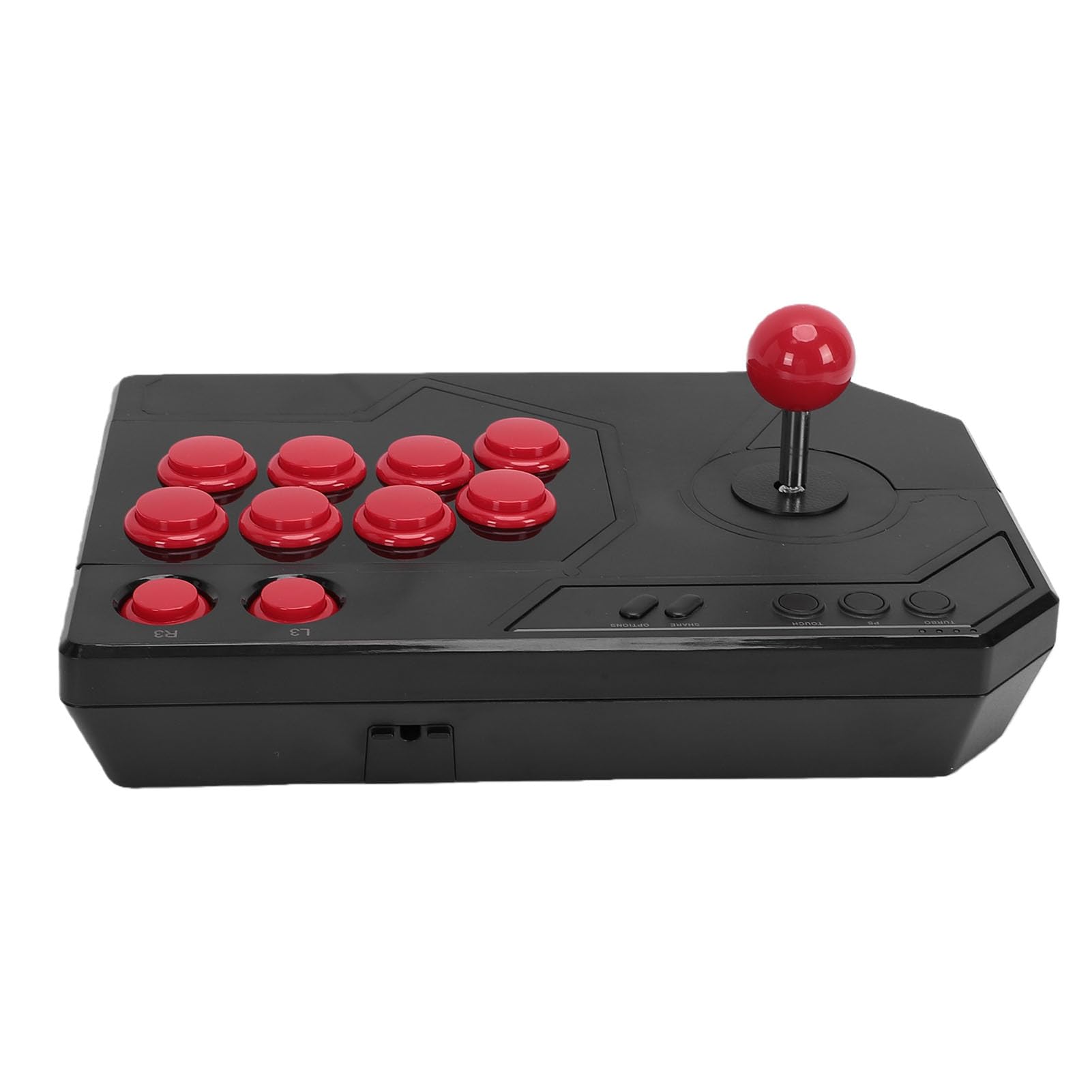 Generic Fighting Stick Fightstick z 3 Trybami Joysticka i Funkcjami | Lekki kontroler ABS typu C do komputerów PC i konsol do gier Slim Pro