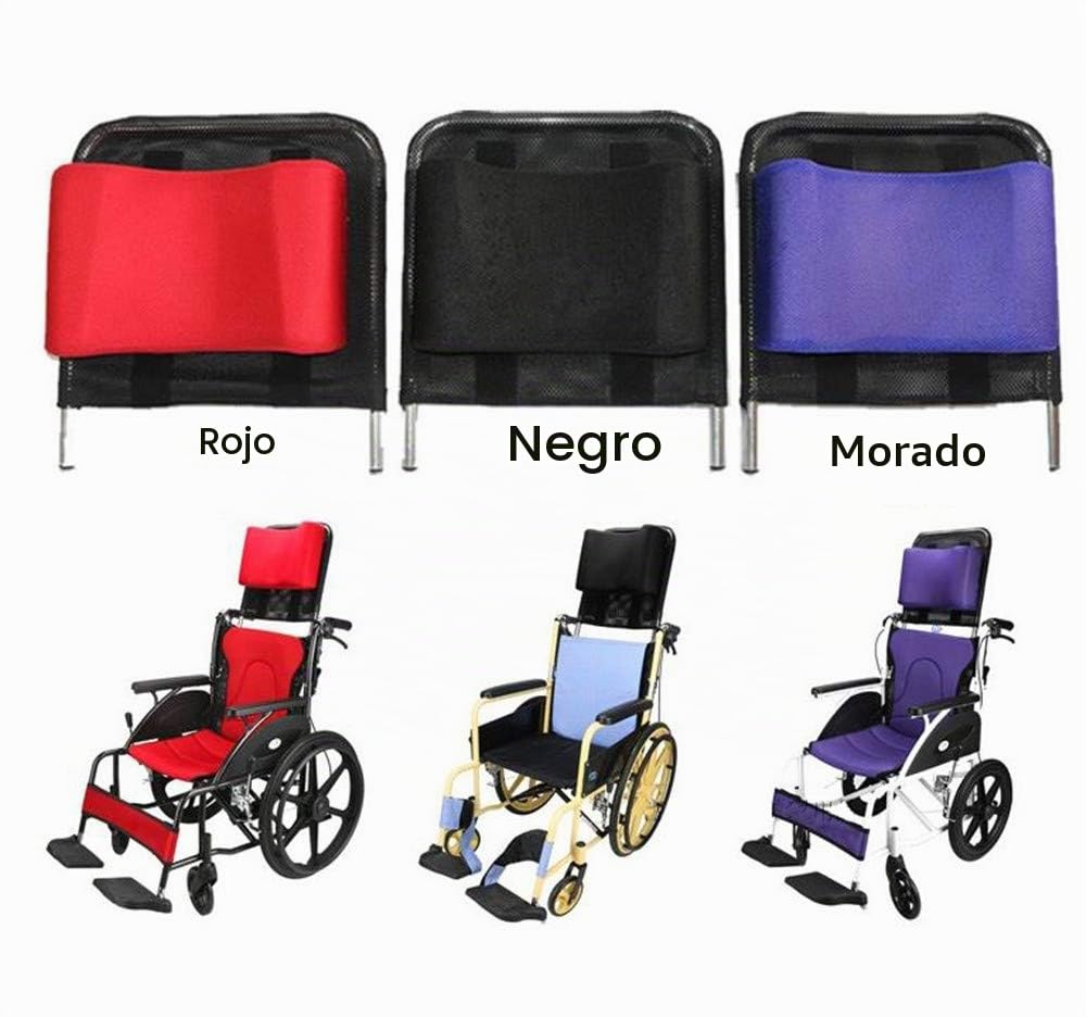 Universal Reposacabezas Para Silla De Ruedas,reposacabezas De Silla De Ruedas Portátil Ajustable Soporte Para La Cabeza Del Cuello Accesorios De Sillas De Ruedas Universales Para 16-20 Pulgadas,Black