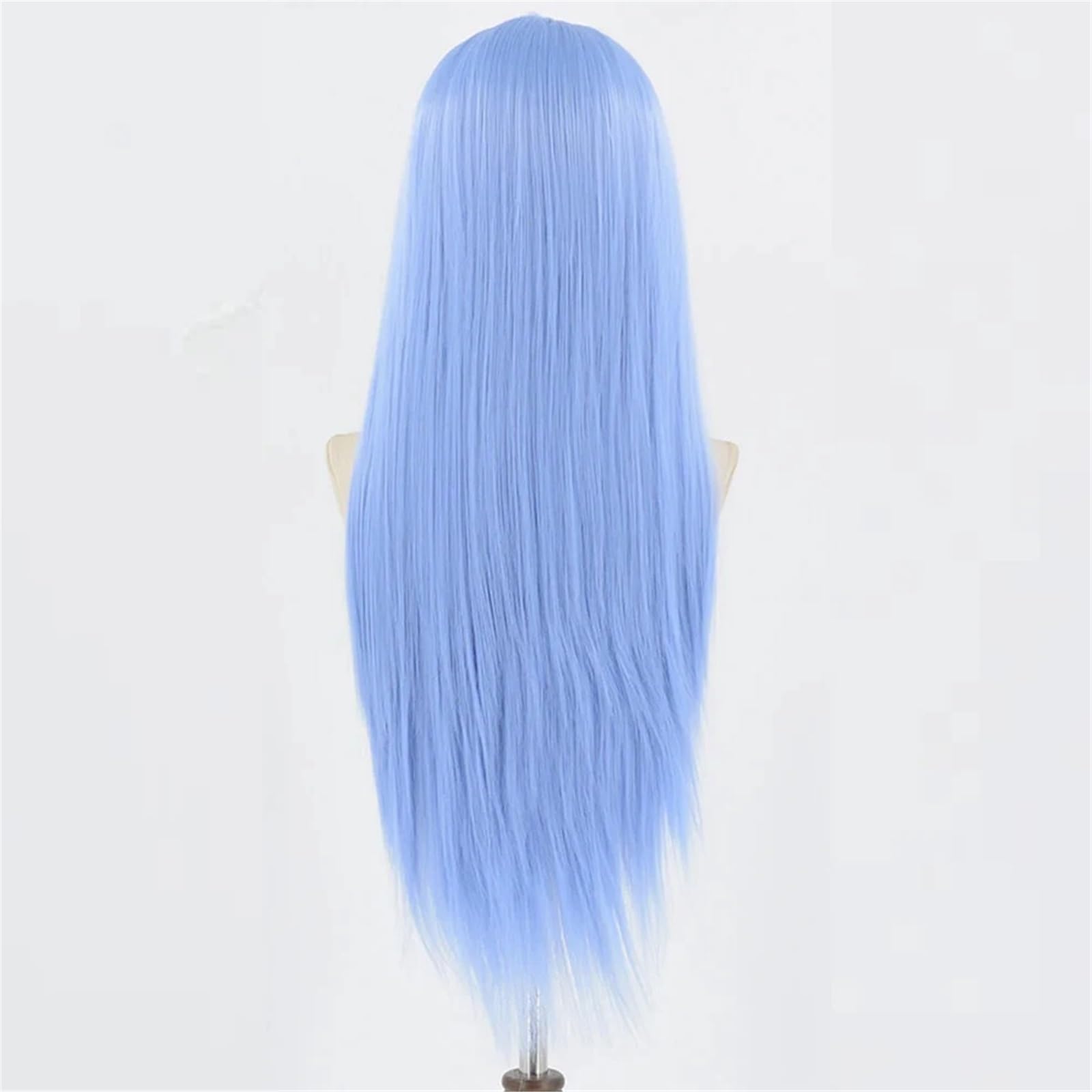 Parrucca Lunga in Pizzo Sintetico Parrucche diritte Azzurre Matrimoni(18inches)