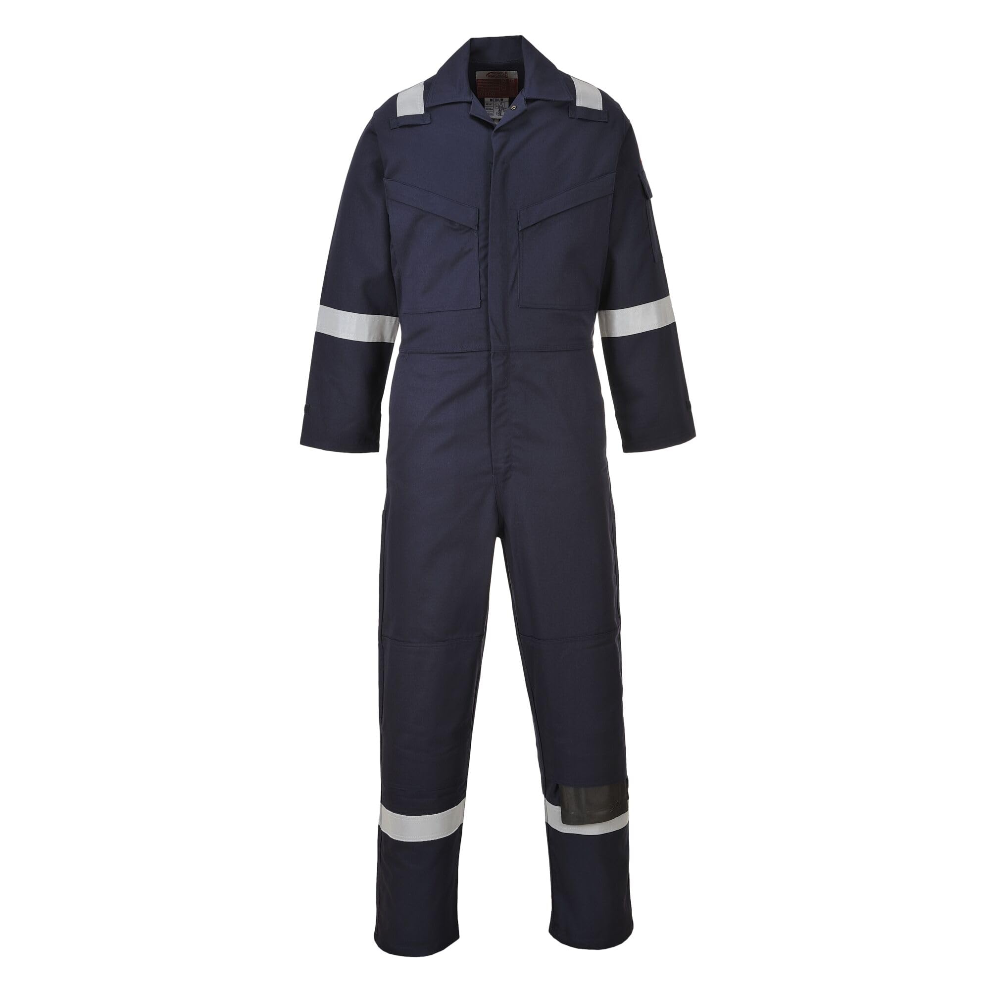Portwest FR50 Combinaison Réfléchissante Résistante aux Flammes Antistatique et Ignifuge pour Homme avec Protection contre les A