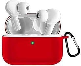 Red Silicone Case Compatible with Honor Choice X1 - Protective Cover for Headphones