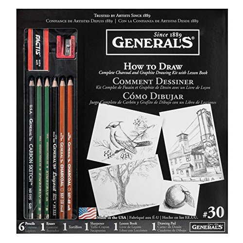 General Pencil How To Draw Kit (30GP),Assorted