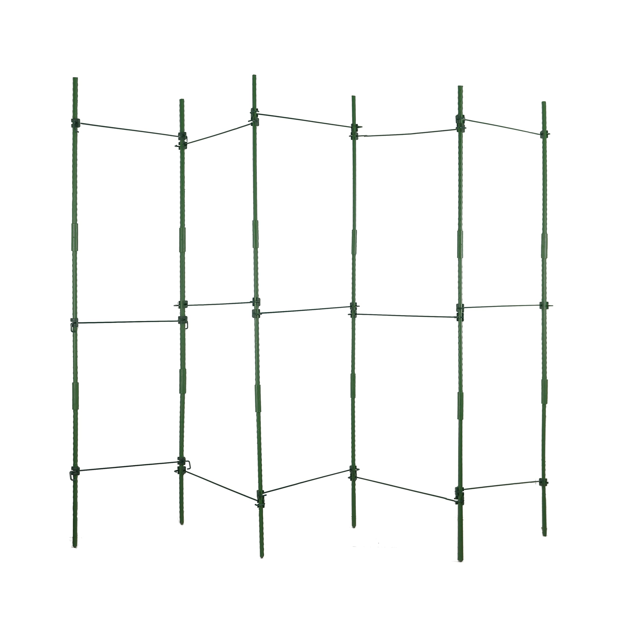 Gardzen Multi-use Tomato Cage Plants Support, Trellis Climbing Cage Stand for Pepper Eggplant Tomato Flowers