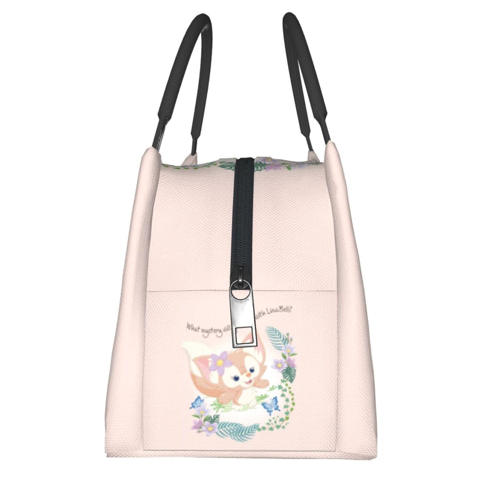 Amazon | ダッフィフレンズ リーナベル 保冷 がま口 ランチバッグ保温