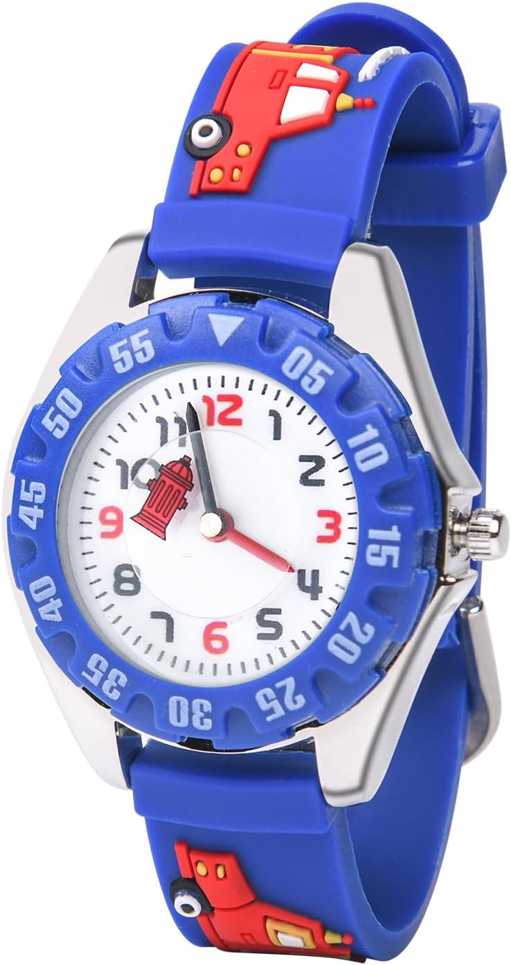 Vicloon Kids Watch, Girls Watch Waterproof 3D Cute Cartoon Toy Silicone Band ...