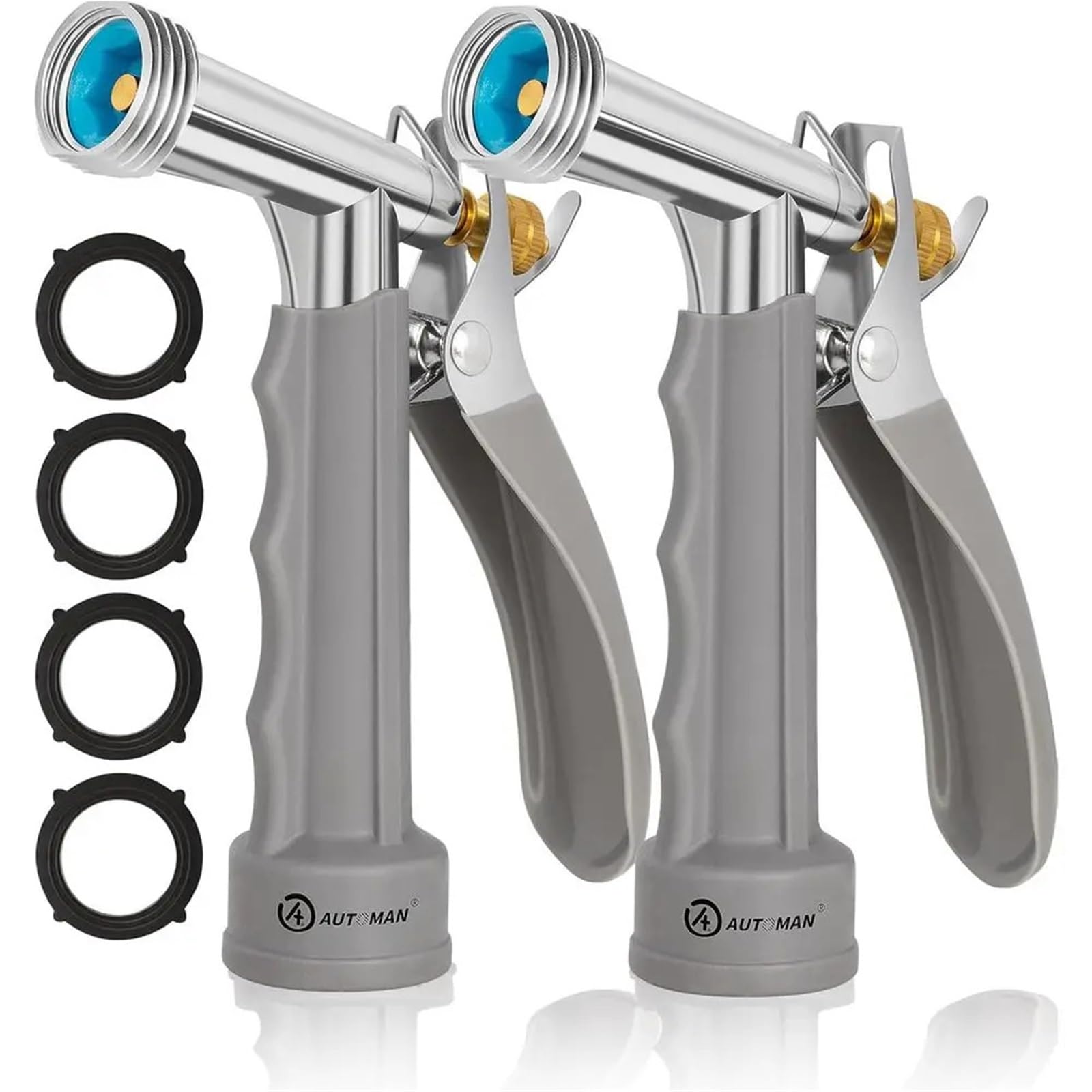 Grip Water Nozzle Sprayer with Threaded Front, Adjustable