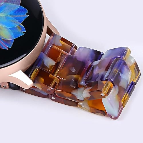 Miniatura 5 de JOYOZY Correas de resina compatibles con Samsung Galaxy Watch 7654FE 1.575 in 1.732 inWatch 64 Classic 1.693 in 1.850 in 1.654 in 1.811 inWatch 5