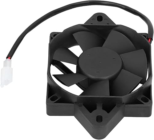 Miniatura 6 de Ventilador de refrigeración negro de 12 V 15 W, accesorio eléctrico universal para 150cc 200cc 250cc moto ATV Go Kart kit de montaje