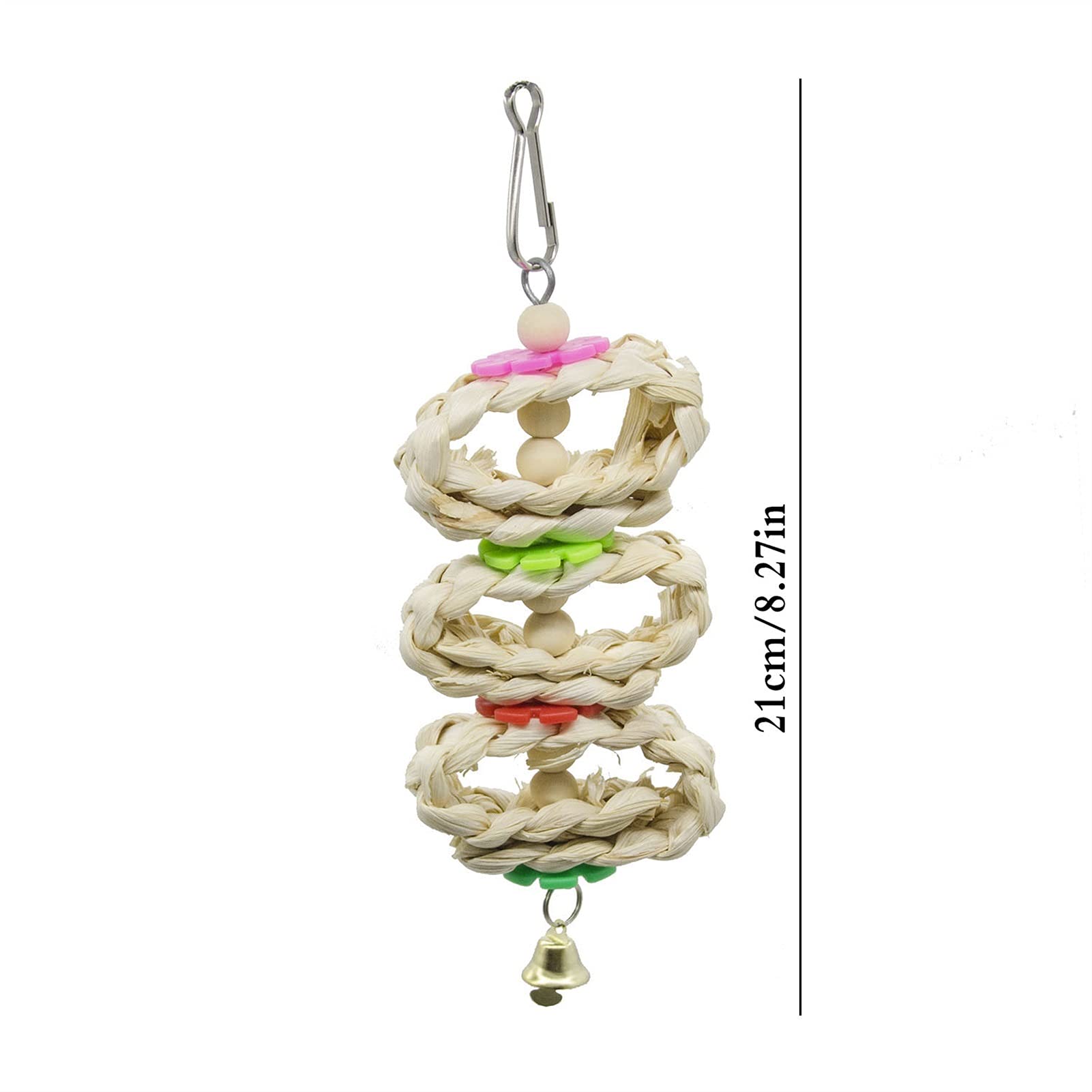 Juguete de pájaro 7 unids pájaro juguete cockatiel loro juguete y accesorios Budgie Perch Stand