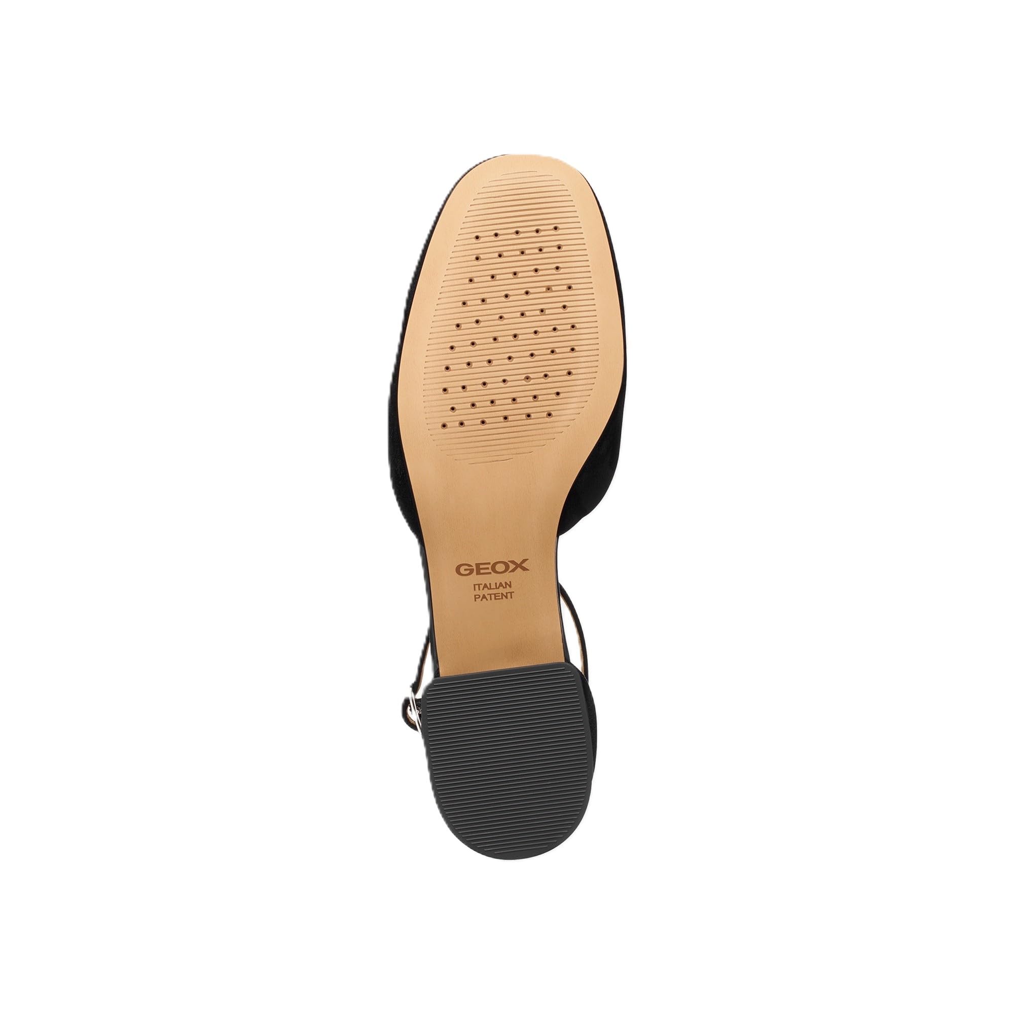 Geox dhyalma Donna Decollette Tacco Basso Nero - D651NA00021C9999