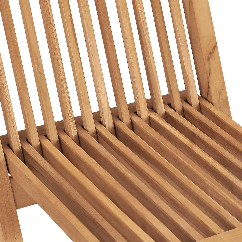 Gruppo da giardino pieghevole in teak massiccio, 3 pezzi, mobili da giardino in teak per terrazza e giardino