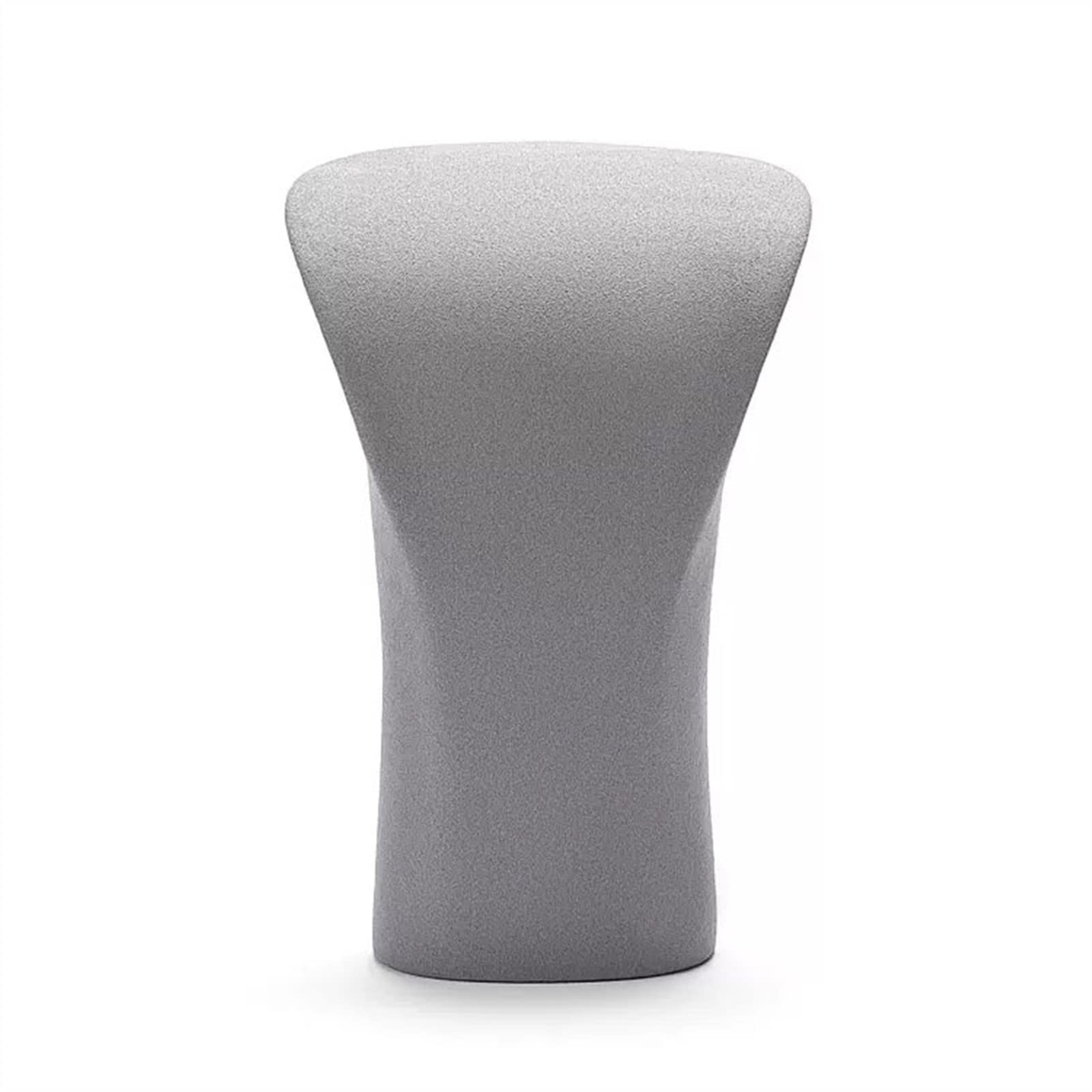 J9V4G6S3B5 Jewellery Storage Grey Velvet Jewelry Display Bust, Necklace Mannequin Holder Stand Pendant Chain for Retail Stores and Trade Shows