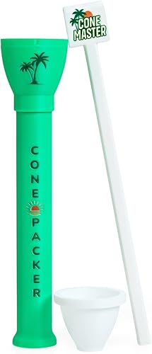 Kit de carga y llenado de cono - Embudo para papel de liar de cono y máquina de pre-rollo - Se adapta a 2.756 in, 3.307 in (1), 3.858 in clásico,