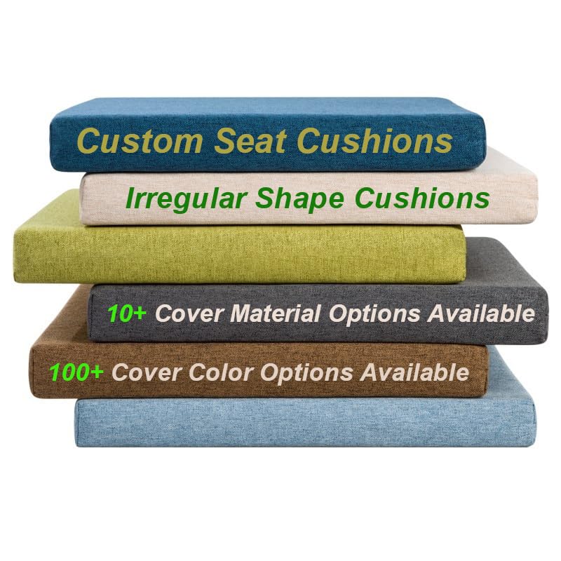 Maßgeschneiderte Sitzkissen für Bank,Rutschfeste Bankkissen Sitzbankkissen Bankauflage Geeignet für Fensterbank Oder Gartenbank Schaukel im Freien Bänke Polster,Sofakissen,Terrasse Möbelkissen