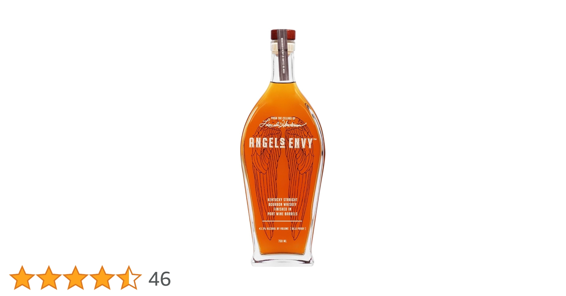 ANGEL'S ENVY バーボンウイスキー 700ml Angel's Envy Bourbon 700ml | Kent Street Cellars