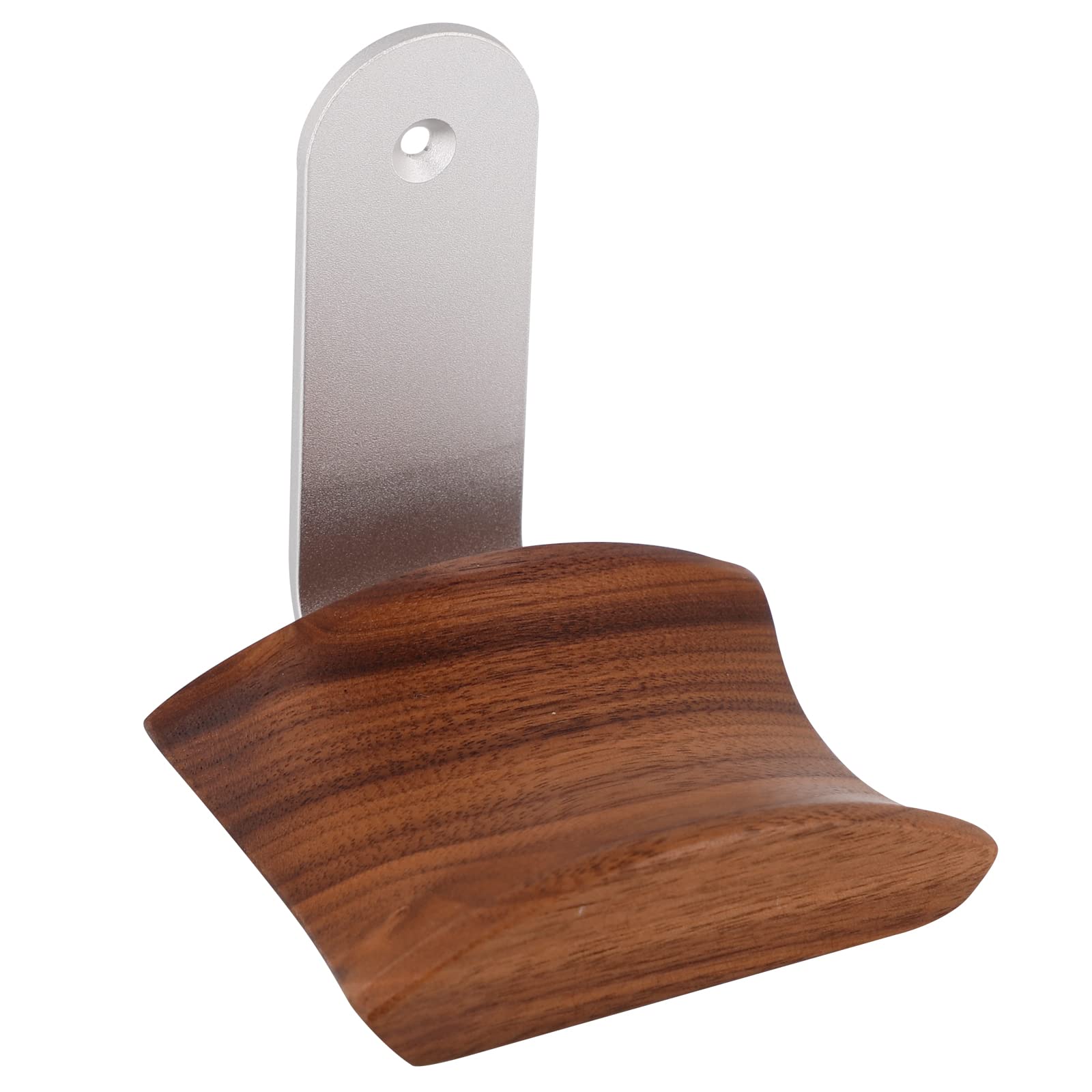 Headphone Stand Wood Wall Mount L-Shape, Walnut Stand for Headset Hanger Accessory for Headphone Collective, Scratch-Proof & Anti-Slip, Fit for Bose, Sony, Beats Headphone