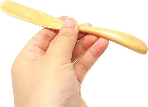 Miniatura 4 de Honbay 4 espátulas de madera hechas a mano para cocina