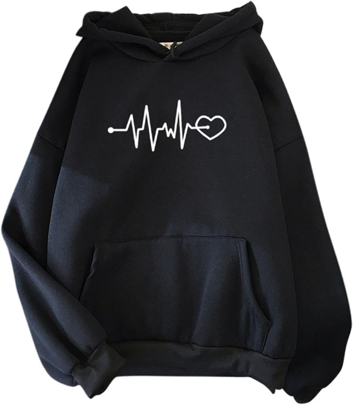 Aesthetische pullover meisjes lange mouwen hoodies voor tieners meisjes oversized hoodie kleurblok capuchon dames oversized sweatshirt met capuchon