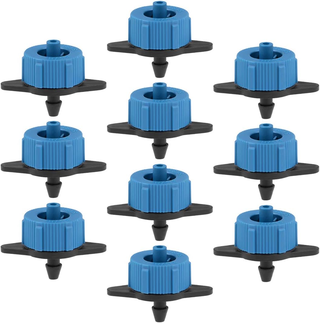 uxcell Pressure Compensating Dripper 2 GPH 8L/H Emitter for Garden Lawn