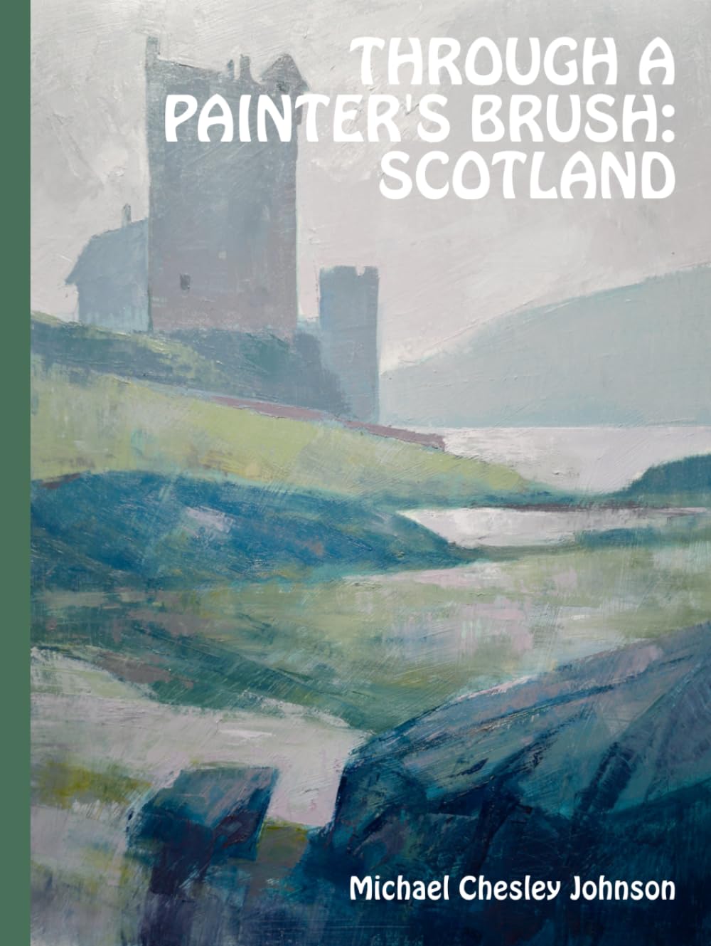Scotland à travers le pinceau d'un peintre album illustré déco salon table basse