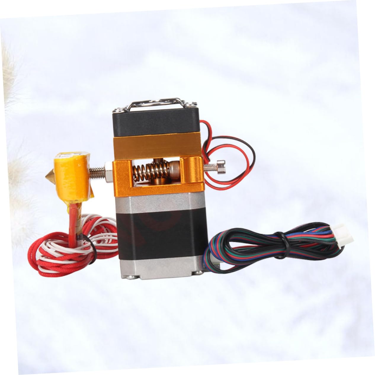3d-drucker Extruderkopf 1, 75mm 0, 4mm 12 V 40 W Kupfer | Aluminiumlegierung und Edelstahl, Ersatz für Verschlissene Einheit, Passend als Heizblock für Präzisen Betrieb