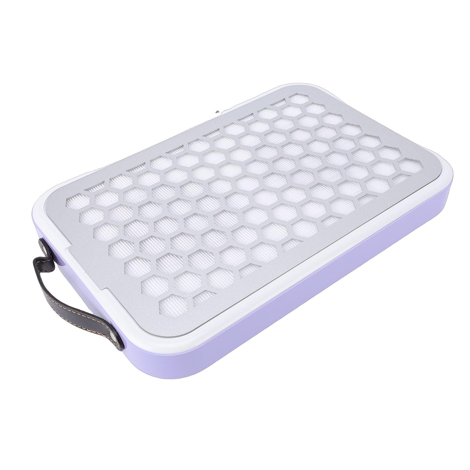 Aspirador de Polvo para Uñas Potente 4500 RPM, 10 Velocidades Ajustables con Filtro Reutilizable, Colector Compacto y Silencioso fit for Manicura Acrólica y Gel (Enchufe UE)