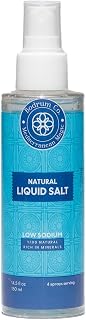 14.05 Oz Bodrum Co. Natural Liquid Spring Salt - Pure & Unrefined, Low Sodium, 84 Essential Minerals, Kosher Certified, 100% Clean - Ideal for Cooking & Baking