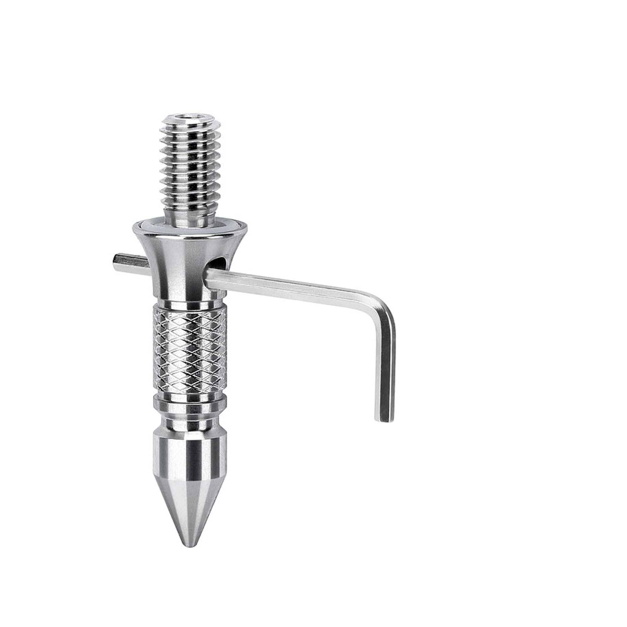 Leofoto Stativfuß TFN Lange Spike, Stainless Steel