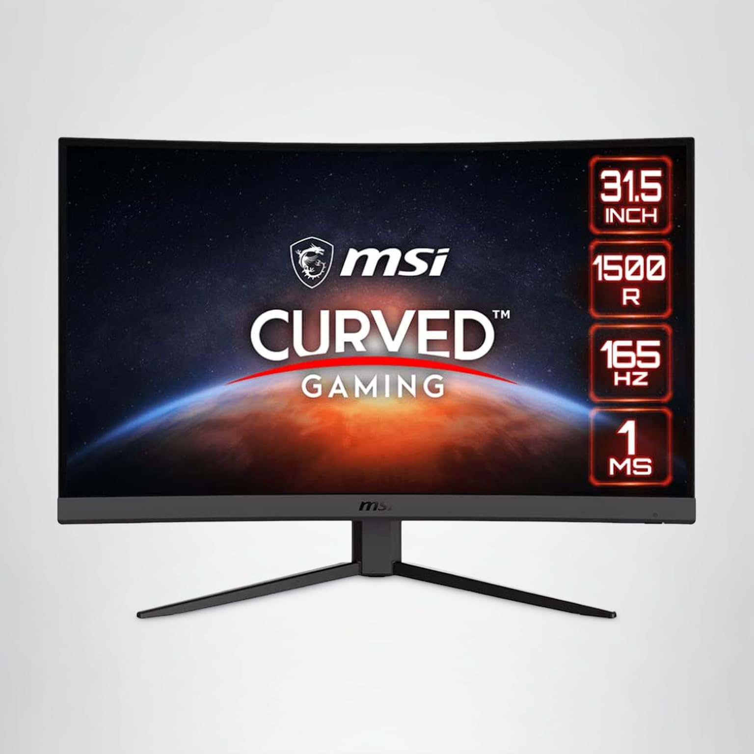 Amazon.com: MSI Optix G32C4W Monitor curvo FHD de 32 pulgadas para