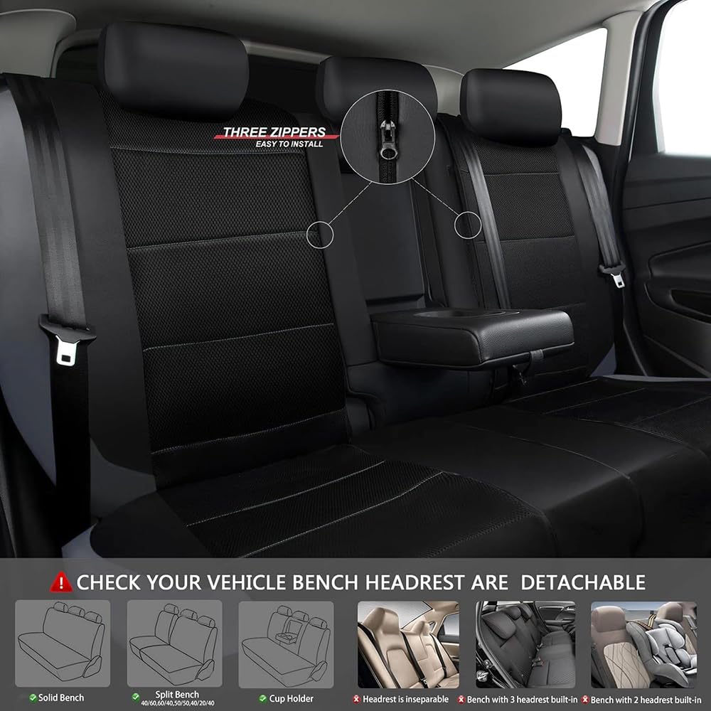 Cuero Coche Fundas Asientos, para Opel Astra J Astra K Astra H Astra G Astra-H Sri Astra J Juegos De Cubreasientos Delanteros Y Traseros Cubreasientos Accesorios,C-Blue